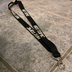 Hot topic lanyard